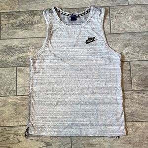 NIKE heather grey TANK TOP small S